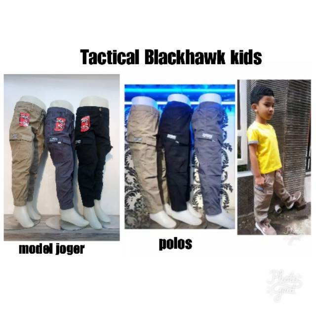 Tactical Blackhawk anak