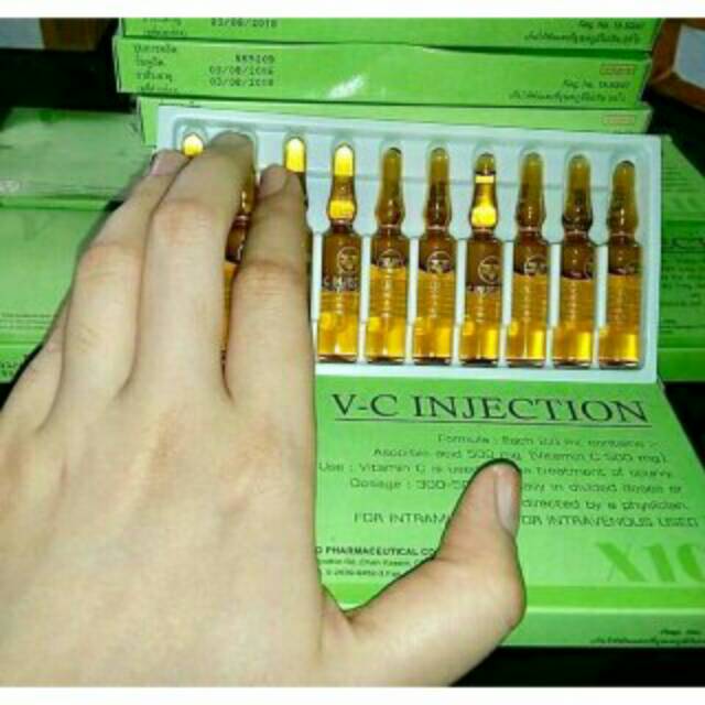 Pemutih badan V-C INJECTION