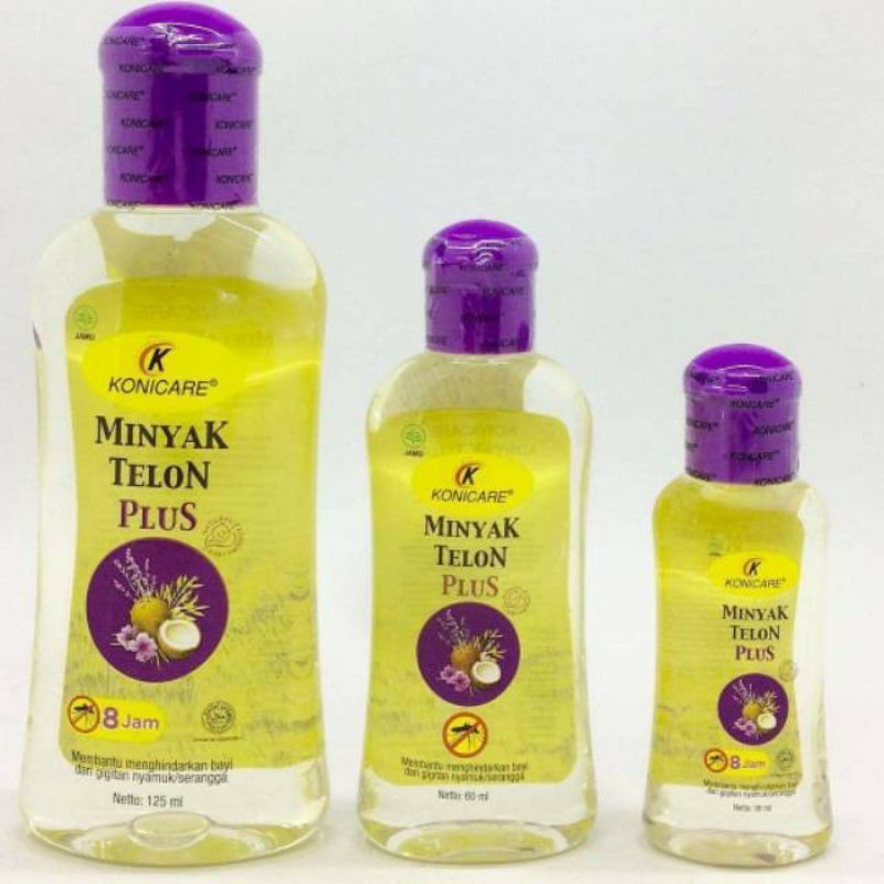 CONICARE MINYAK TELON PLUS PERLINDUNGAN ANTI NYAMUK 60ml dan 125ml