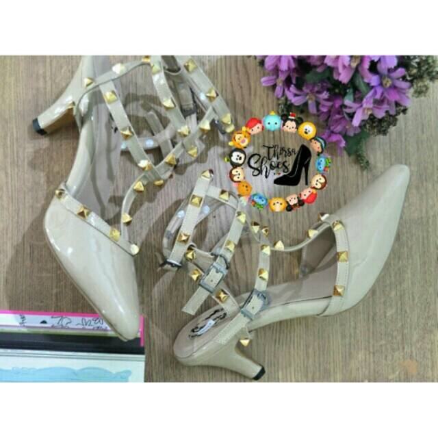 Valentino 3 strap heels 5cm & Valentino heels 5cm