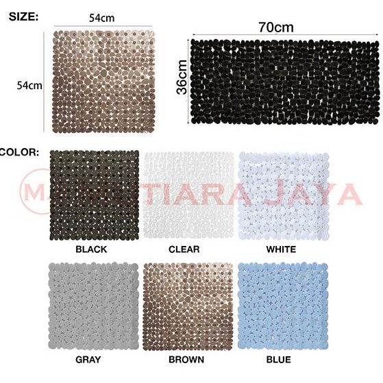 BAYAR COD PLATO Karpet Kamar Mandi Non-slip Alas Shower Anti Slip TERMURAH