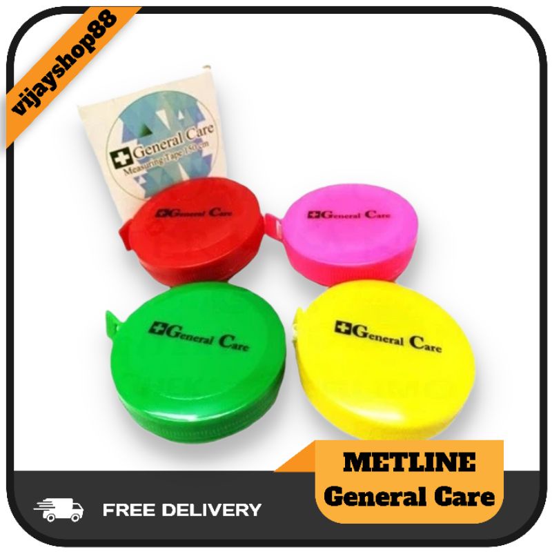GENERAL CARE metline / meteran gulung warna
