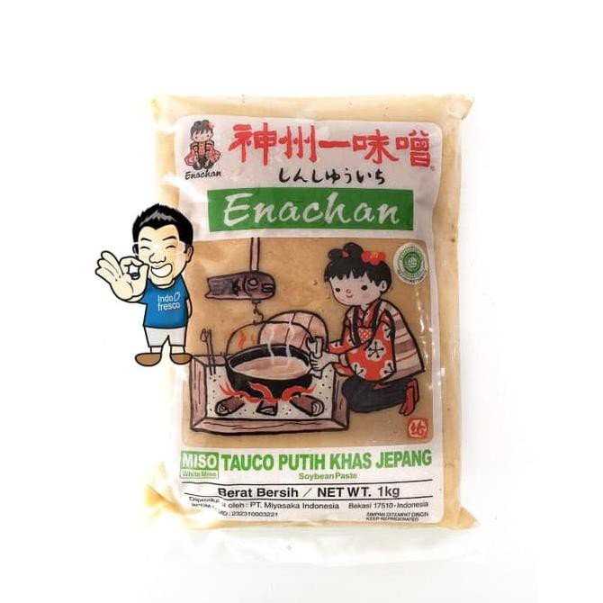 

Miyasaka Shinshuichi Enachan Shiro Miso Paste- Pasta Tauco Halal 1Kg