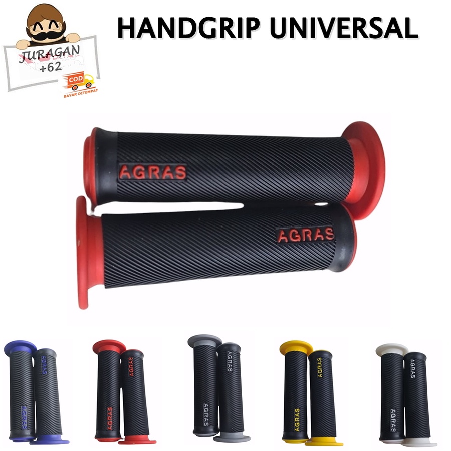 HANDGRIP HANDFAT BULU COMBINASI 2 WARNA UNIVERSAL