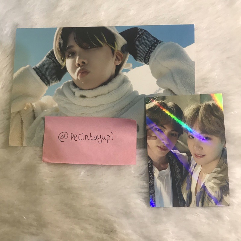 tihol yoonjin + jhope wp 4x6 , tihol namvhope + rm ep 4x6