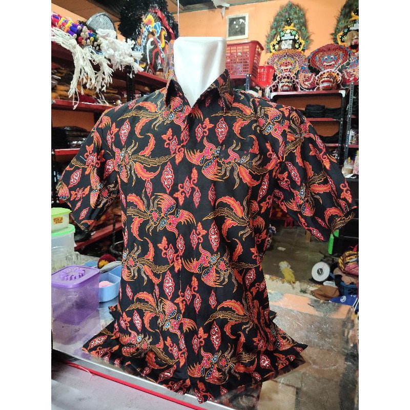 baju batik / baju / kemeja / barongan / pecut / ganongan / topeng ganong / warok / sh / psht / devil