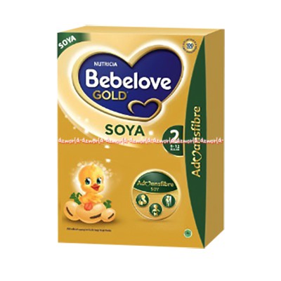 Nutricia Bebelove Gold 2 Soya 360gr Susu Formula Bayi Anak Kedelai Bebelac Gold Soya 2 Bebe Love no 2