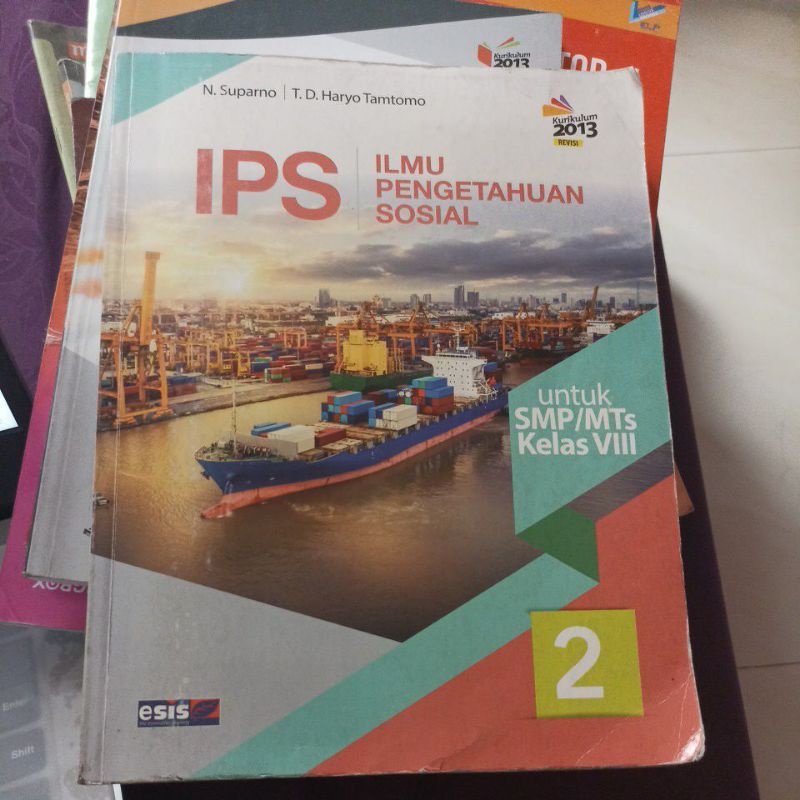 BUKU IPS UNTIK SMP/MTD KELAS VIII N. SUPARNO T. D HARYO TAMTOMO