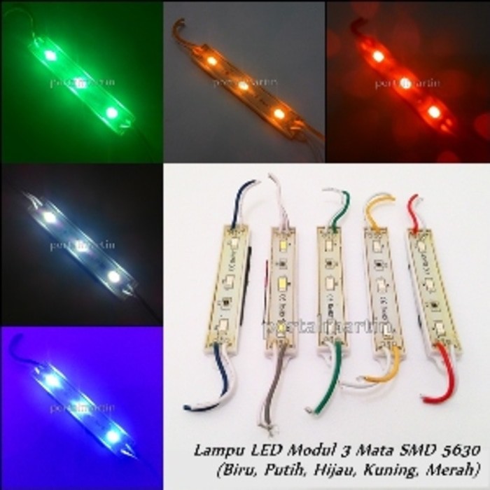 Modul LED 3 Mata 1,5W 12V High Quality OK