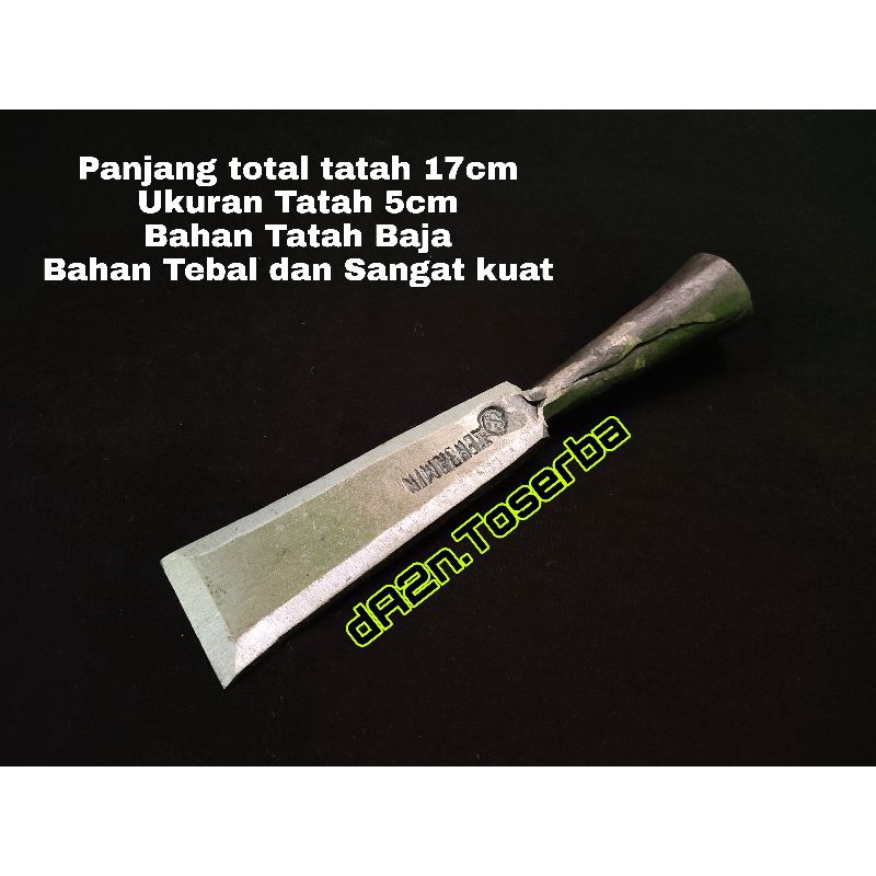 Pahat Tatah Ukir Kayu Bahan Baja Asli Ukuran 5cm