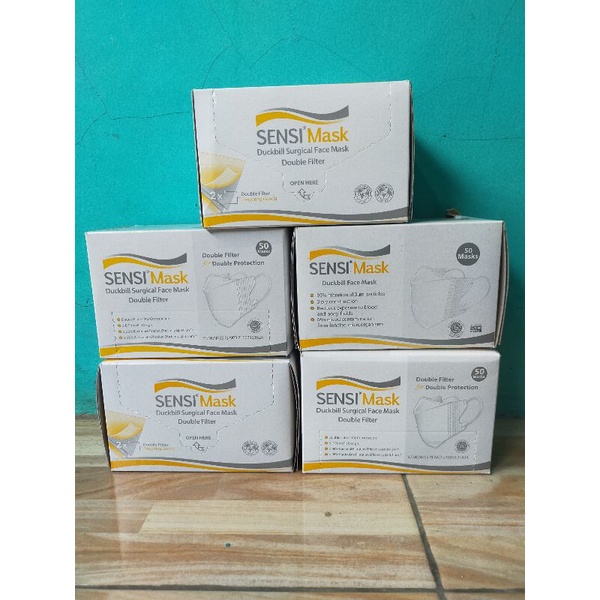 Box kosong masker duckbill sensi dewasa