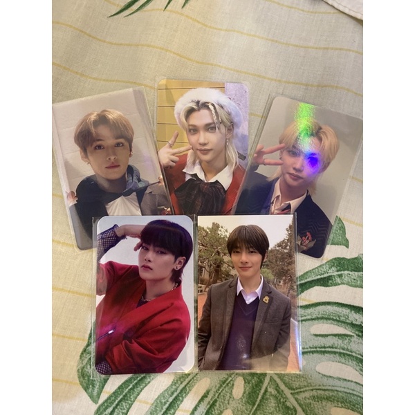 StrayKids Photocard Benefit Synnara Yes24 Christmas Evel Lim GoLive Mecima NoEasy(LeeKnow, Felix, IN