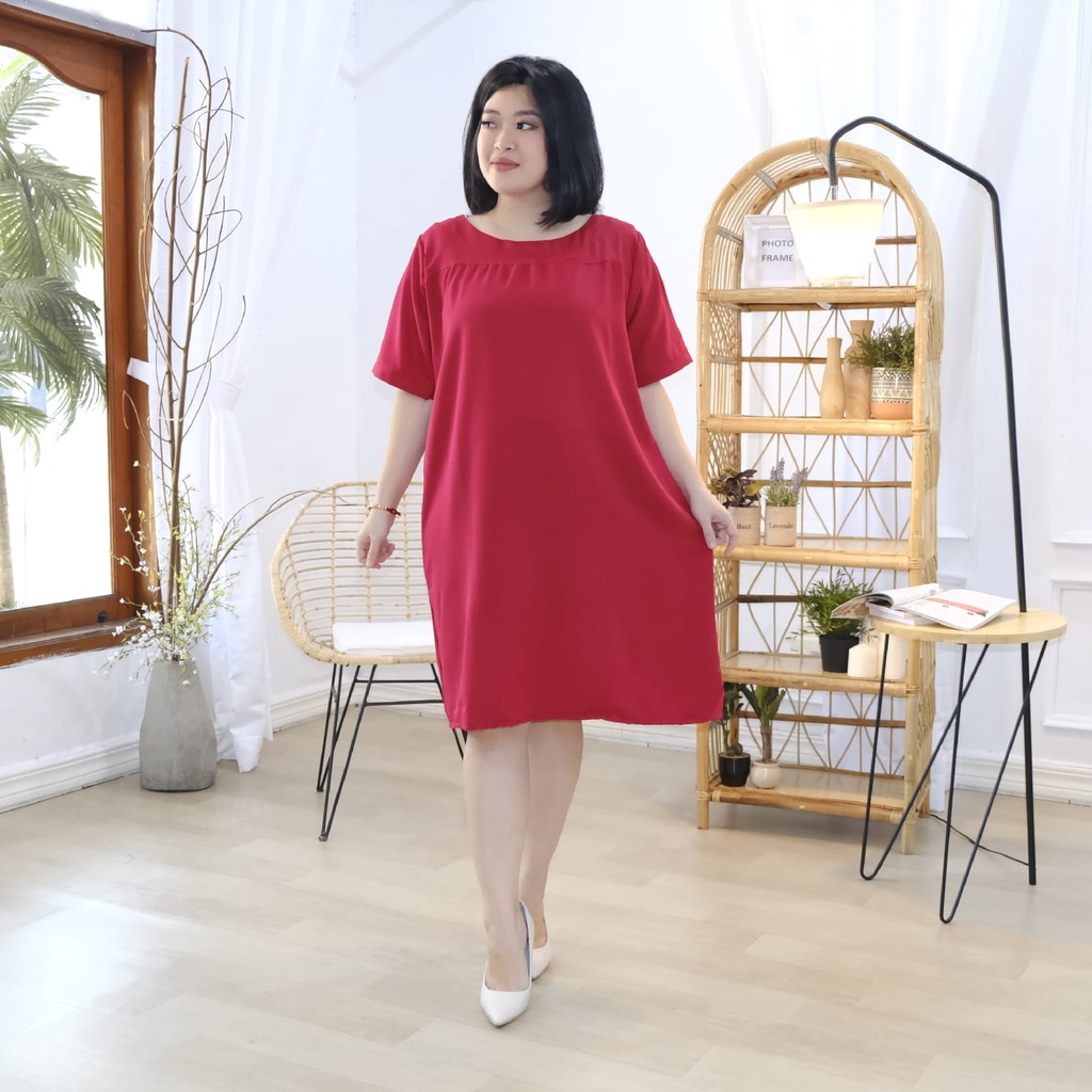 Binx Fashionholic Tunik Wanita /dress wanita jumbo / dress kekinian Salsa