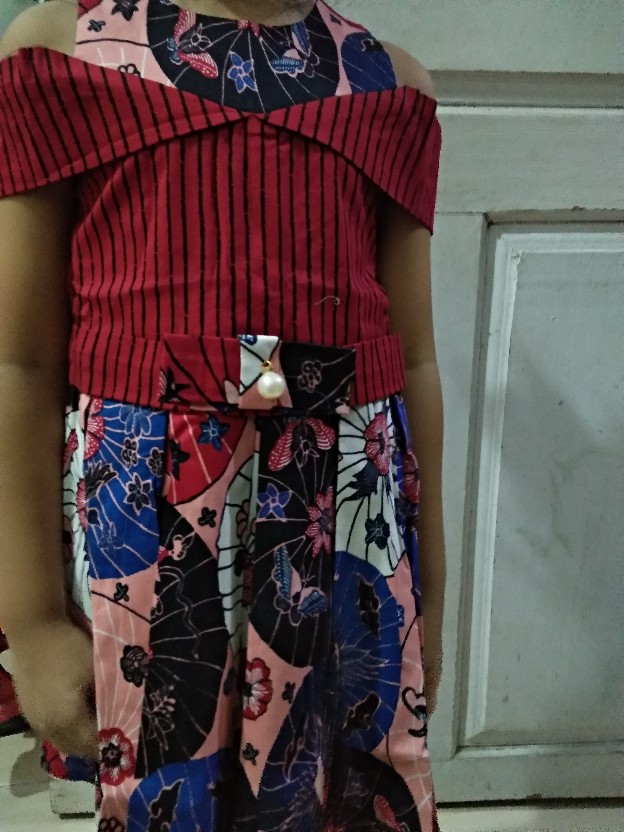 Kawai - Yura Girl Dress Batik Anak Perempuan