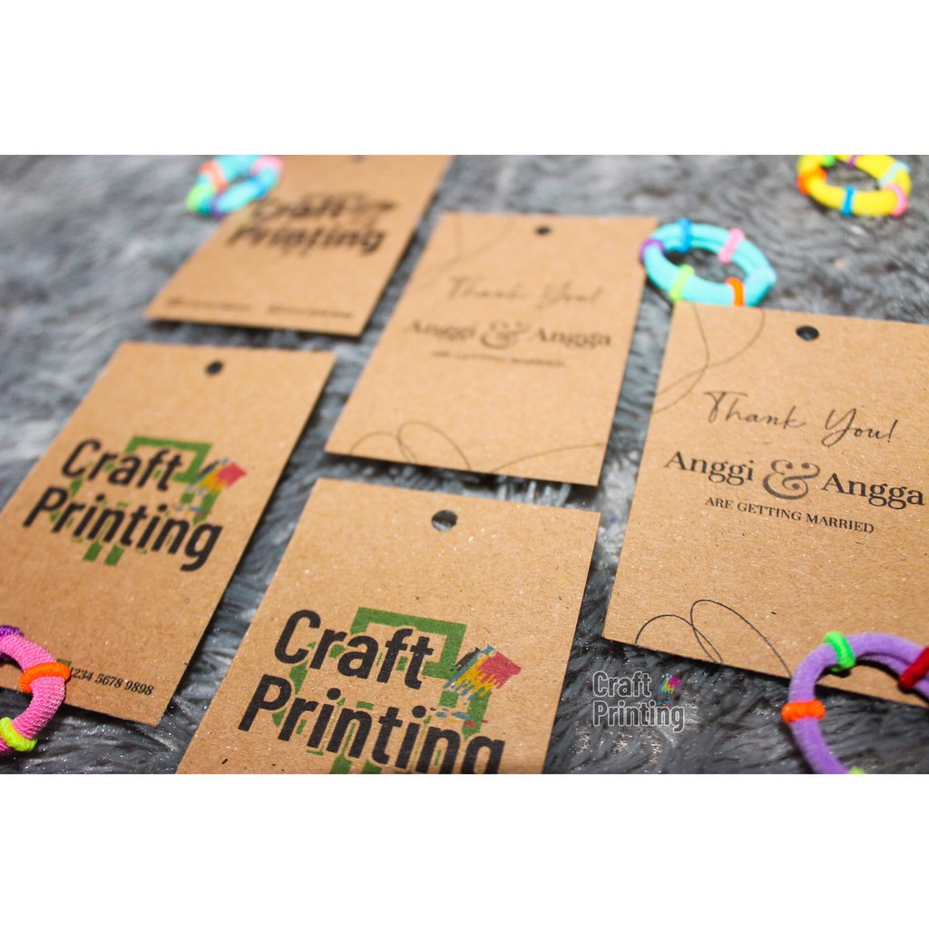 

HANGTAG / PRICETAG PAPER CRAFT / KRAFT (CUSTOM)