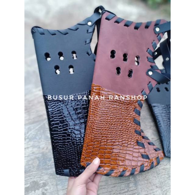 Quiver untuk Anak Tas Anak Panah Pinggang Kulit Sintesis