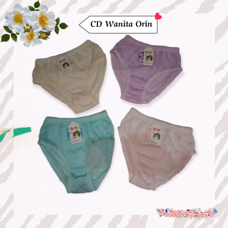 Ecer Celana Dalam Orin Bordir Dewasa, CD orin Termurah