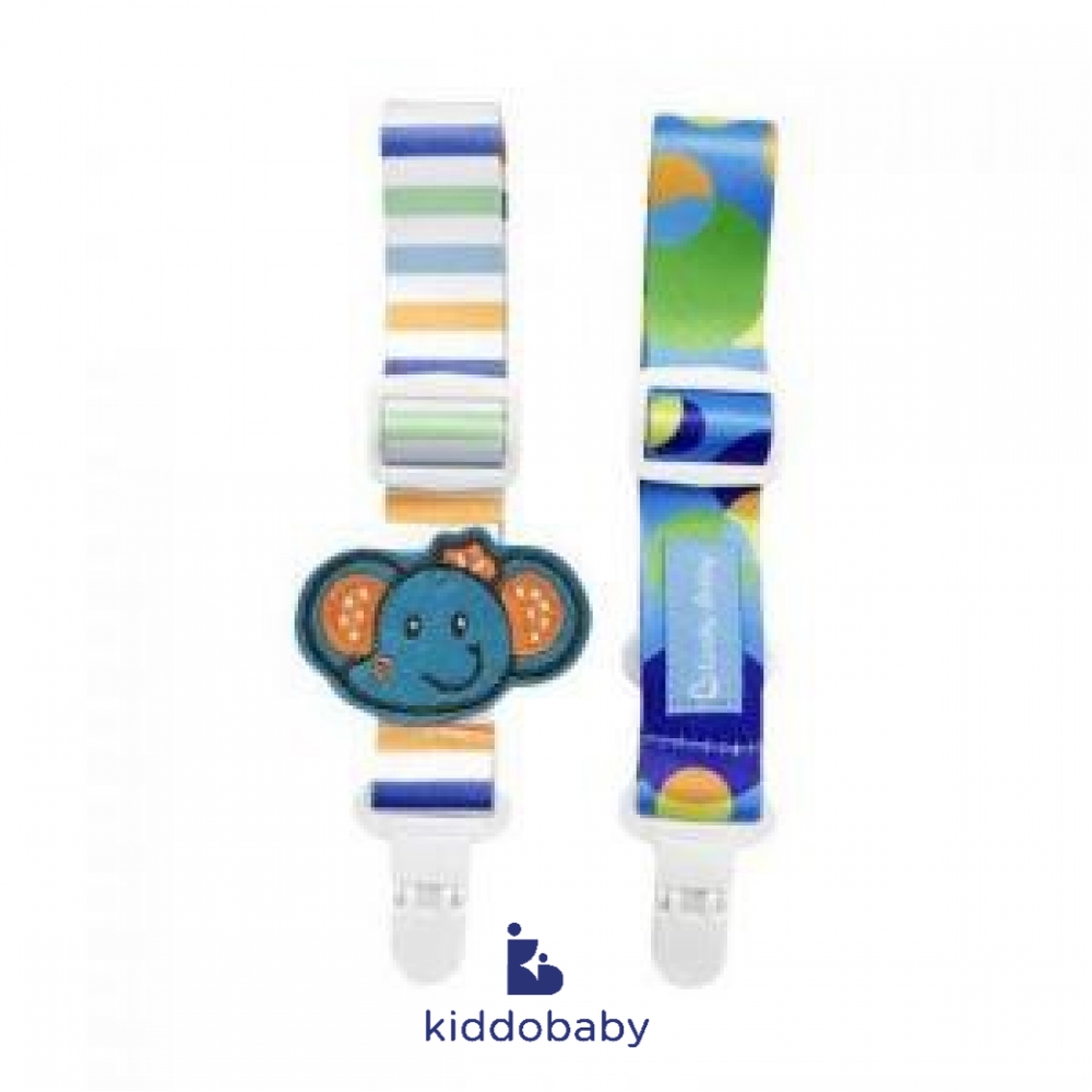 Lucky Baby Klipz-On Adjustable Strap - Elephant