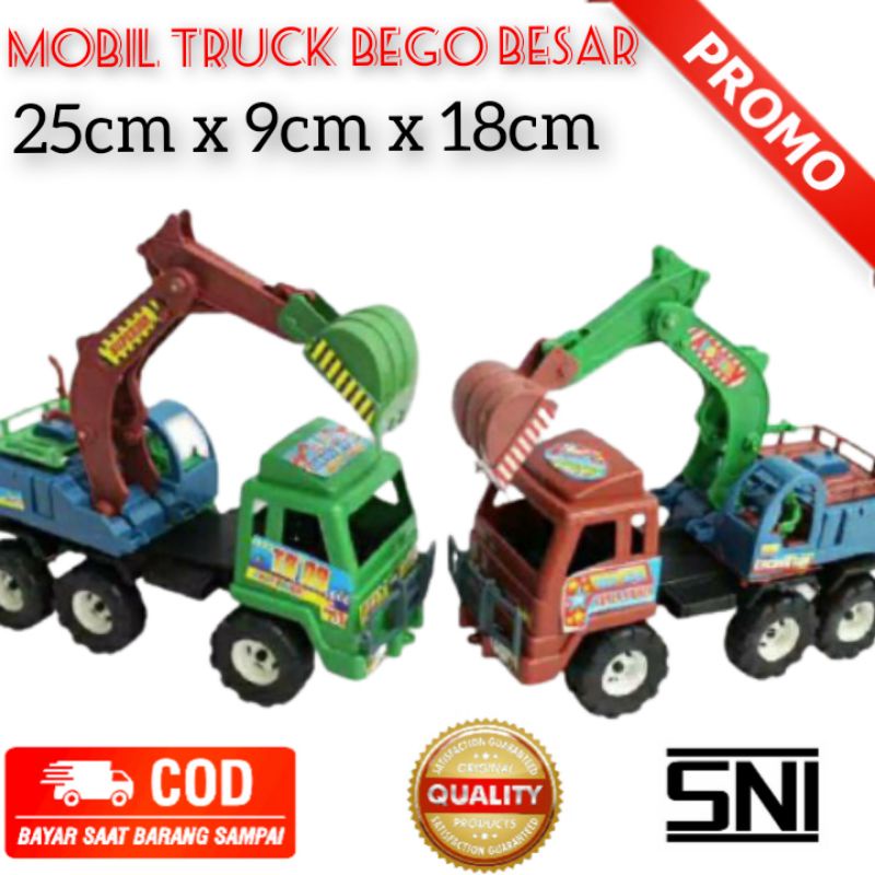 (COD) MOBIL-MOBILAN TRUCK BEGO GARUK - MAINAN TRUK - Mainan  Bego besar