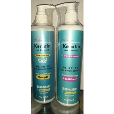 shampo & conditioner keratin ichiban kemasan 500ml