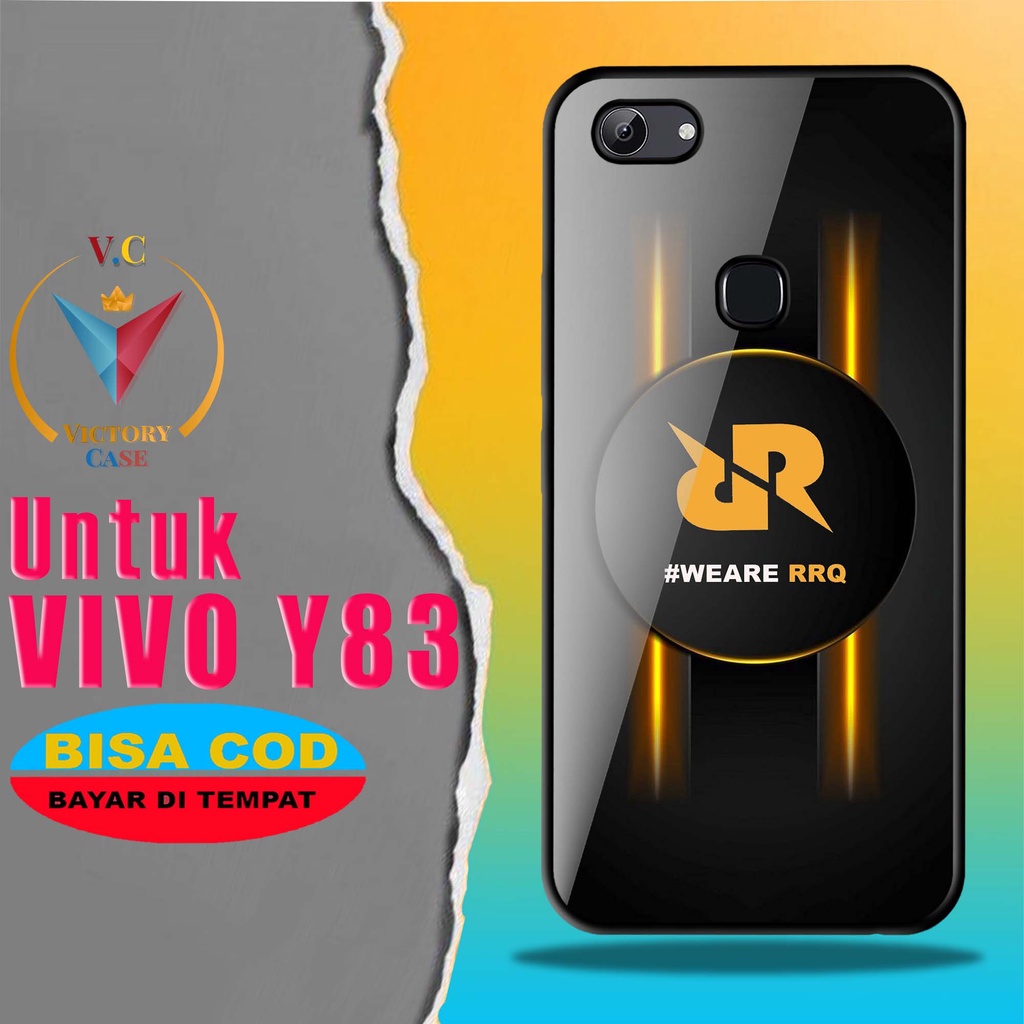 Case Hp Softcase glossy For VIVO Y83 RRQ Silikon glass Casing Handphone Premium