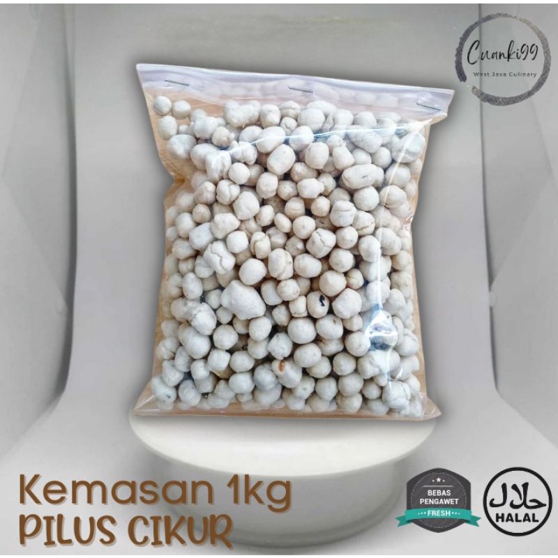 

PILUS CIKUR 1KG Renyah Gurih Toping Baso Aci Cuanki Seblak