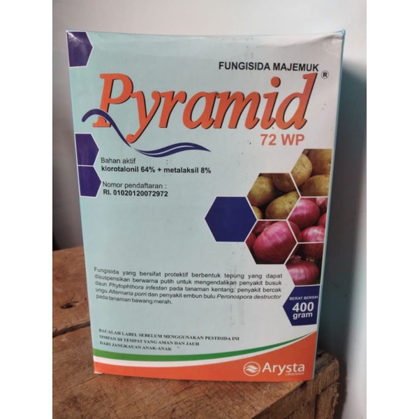 pyramid fungisida 72 wp 400 gram