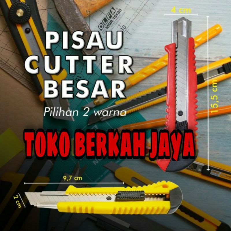 

Pisau Cutter Ukuran Besar / Jumbo