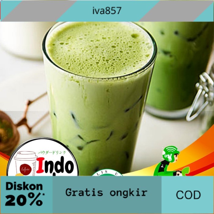 

PROMO Bubuk Green Tea 1Kg / Green Tea Bubuk 1Kg / Green Tea matcha powder 1K GRATIS ONGKIR