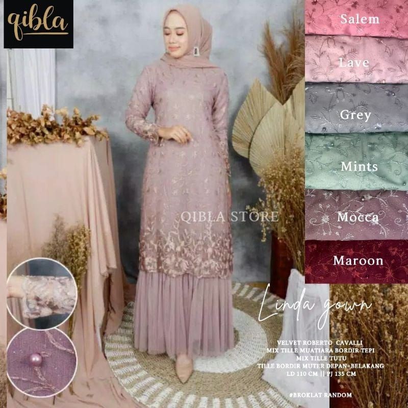 Linda Gown By Qibla
