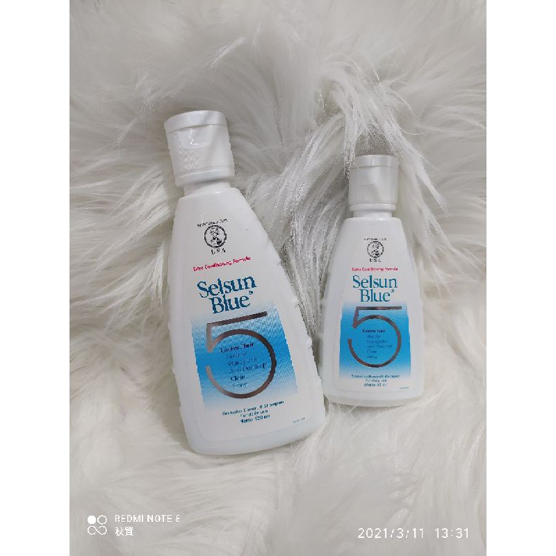 SELSUN BLUE 5 SAMPO SHAMPOO KETOMBE
