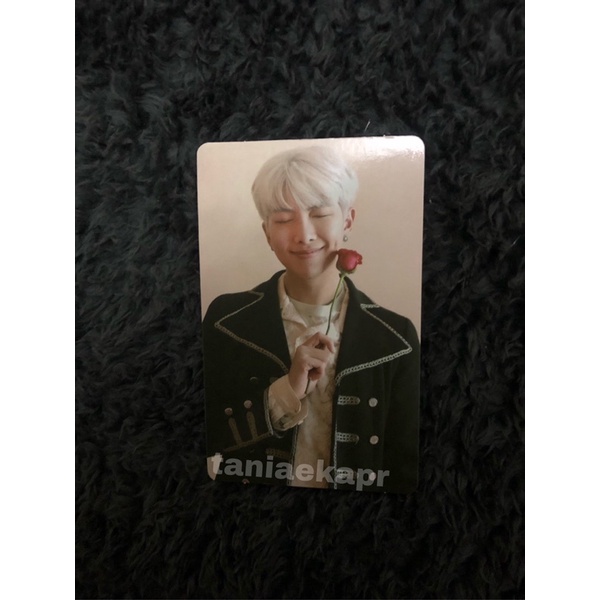 PHOTOCARD OFFICIAL DVD BTS MEMORIES 2019 NAMJOON / RM