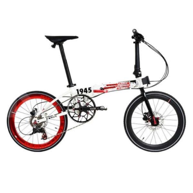 ELEMENT Sepeda Lipat Element Fold X Damn I LOVE INDONESIA 11 Speed 20 Inch