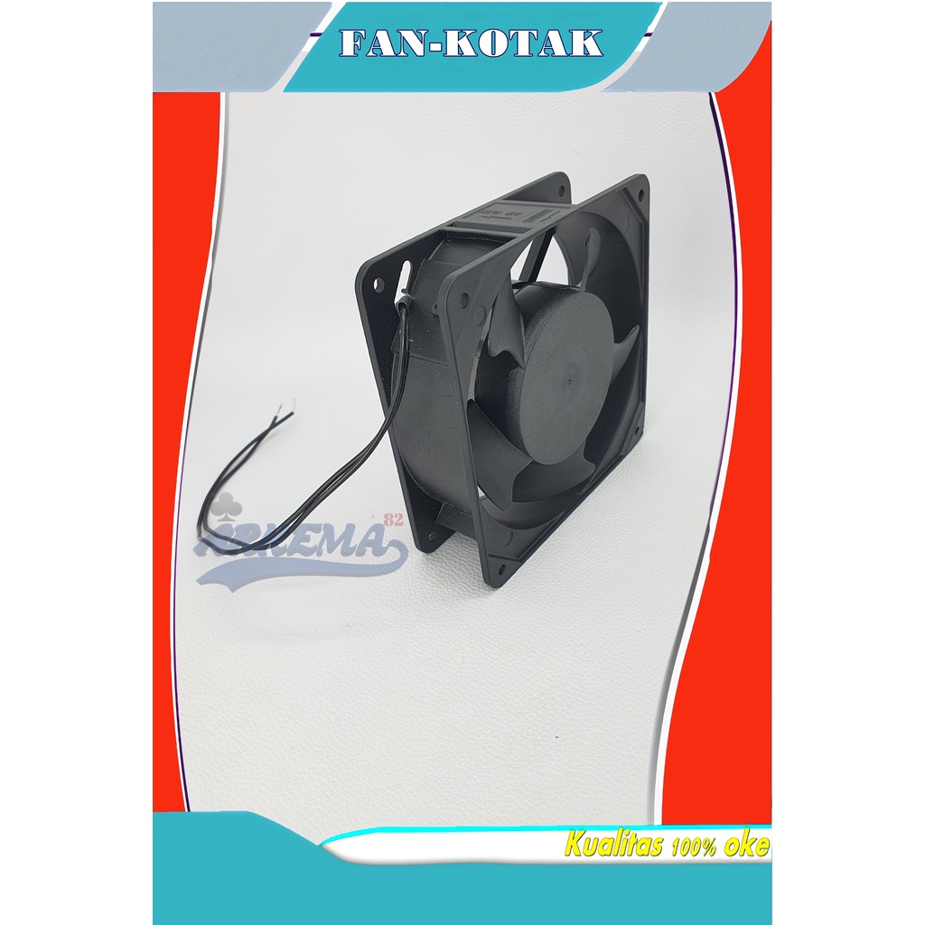 FAN SHOW CASE 12CM X 12CM 220VOLT | MOTOR DINAMO KIPAS KOTAK PENDINGIN CONDENSOR KULKAS DLL