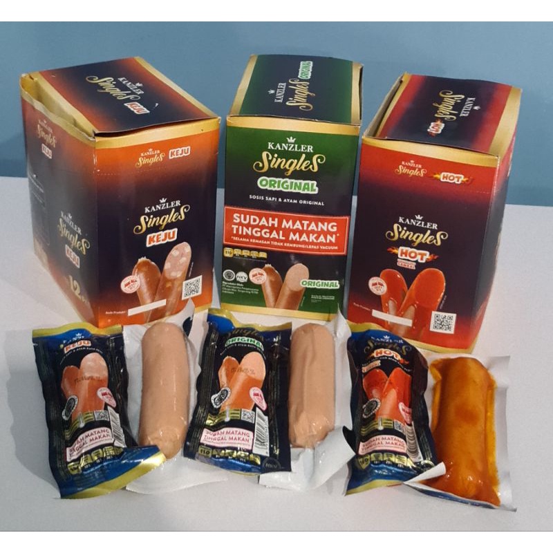 

Sosis Kanzler Single Pack Box Isi 12