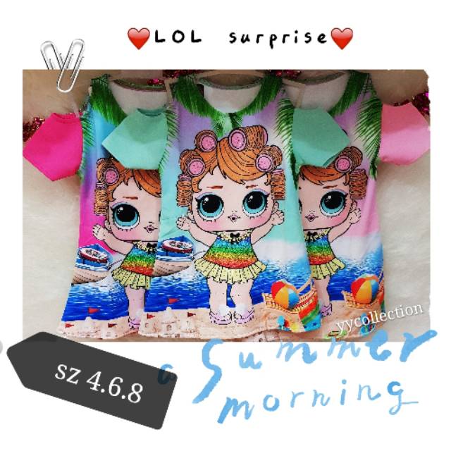 🆕️SCUBA MINI DRESS SABRINA - LOL, Shimmer,Elsa