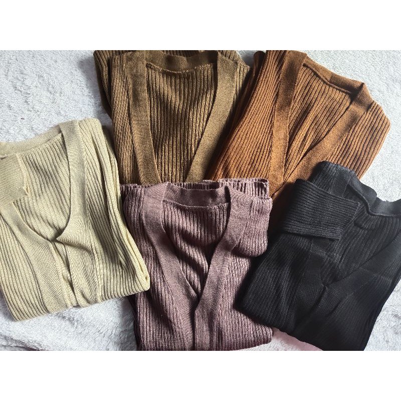 KARDIGAN CARDIGAN RAJUT HALUS CARDY KNIT TERLARIS