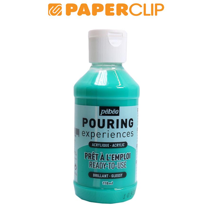 

CAT ACRYLIC PEBEO POURING EXPERIENCE AQUA GREEN 524619 118ML