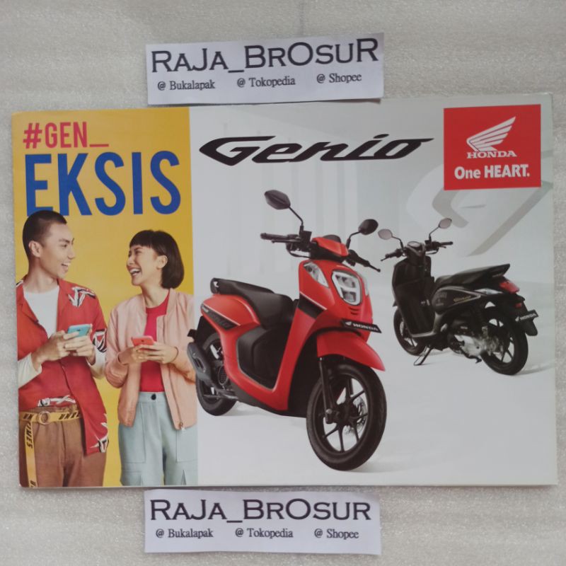 Poster brosur Honda Genio