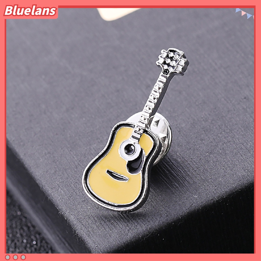 Pin Bros Enamel Bentuk Gitar Untuk Unisex