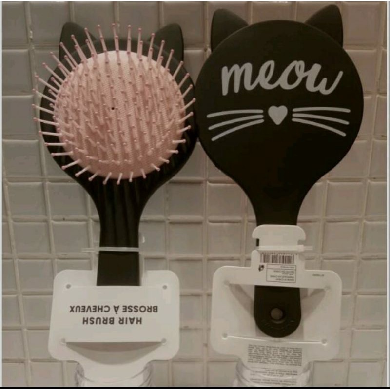 MINISO KITTY HAIR BRUSH / SISIR KUCING MINISO / SISIR MOTIF KUCING
