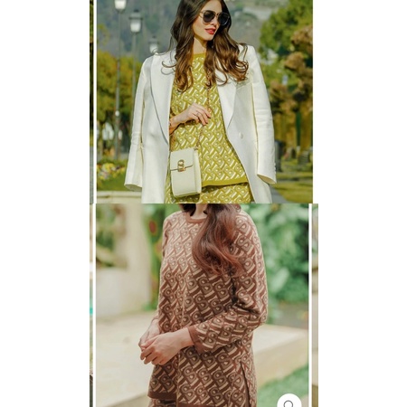 bimu knit top by benang jarum buttonscarves | lime | mocha |