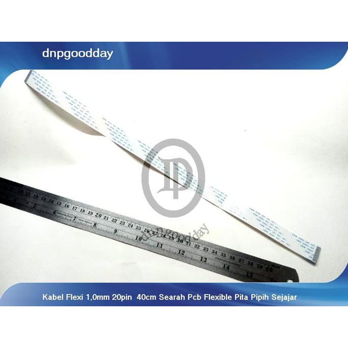 

Kabel Flexi 1,0Mm 20Pin 40Cm Searah Pcb Flexible Pita Pipih Sejajar Dnpgood11 Segera Dapatkan