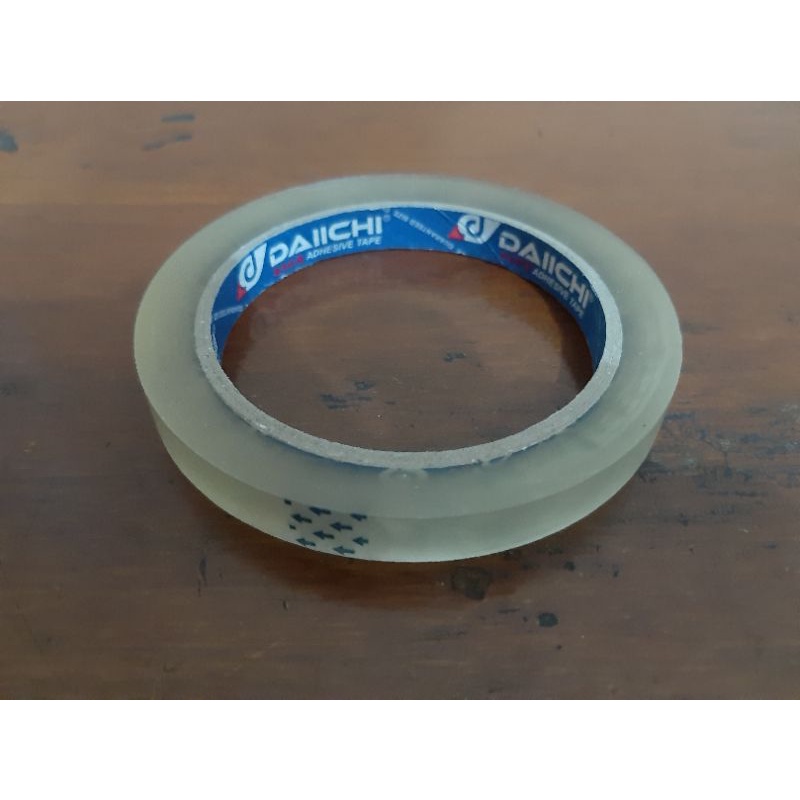 

Isolasi bening Daiichi 12mm x 72y. Garansi size