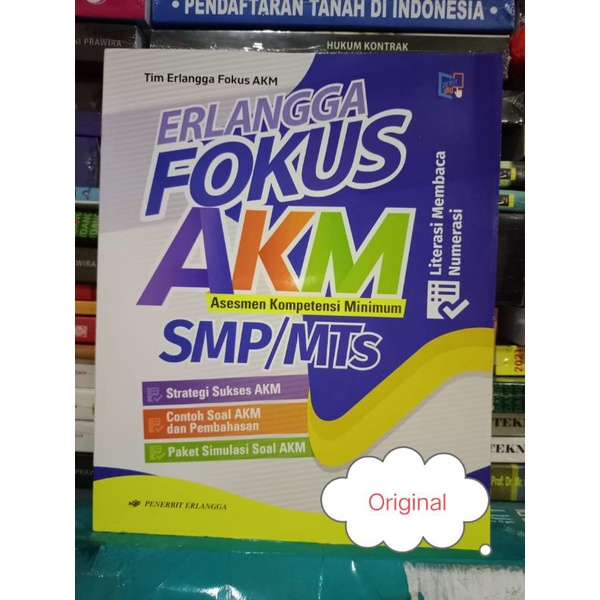 Buku ERLANGGA FOKUS AKM SMP