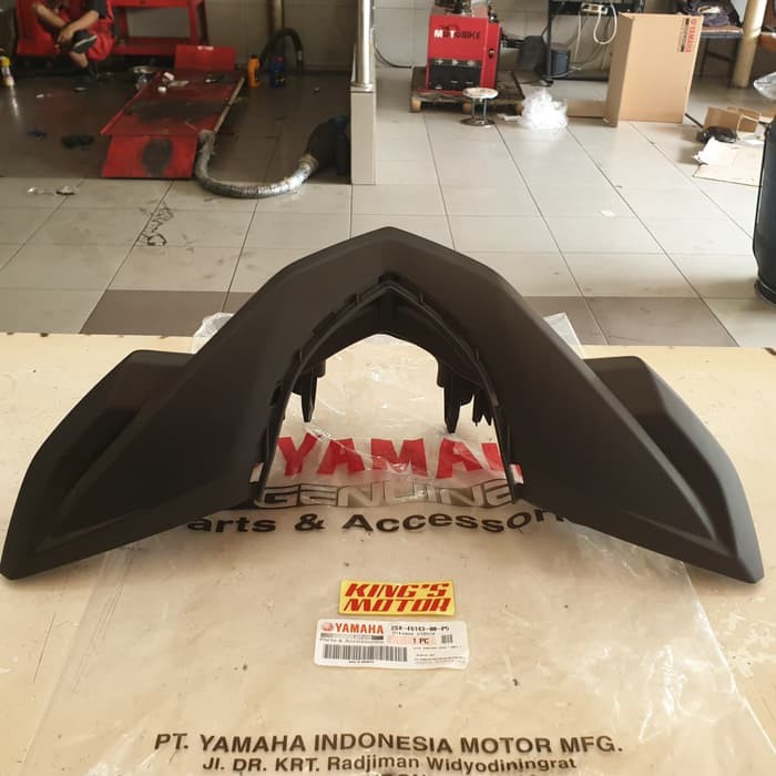 BATOK DEPAN SOUL GT 125 LED BLUECORE HITAM DOFF ASLI YAMAHA