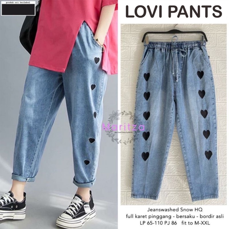 LOVI PANT CELANA BORDIR