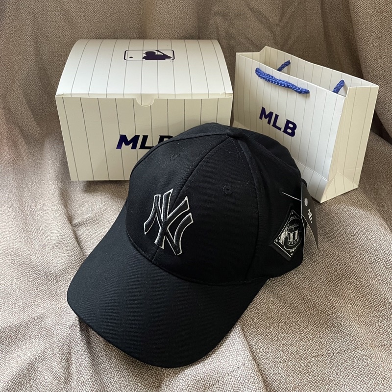 [BISA COD &amp; TERMURAH] TOPI NY MLB BASEBALL CAP NY MLB YANKEES BACK FONT / TOPI PRIA / TOPI WANITA / TOPI UNISEX ALLSIZE