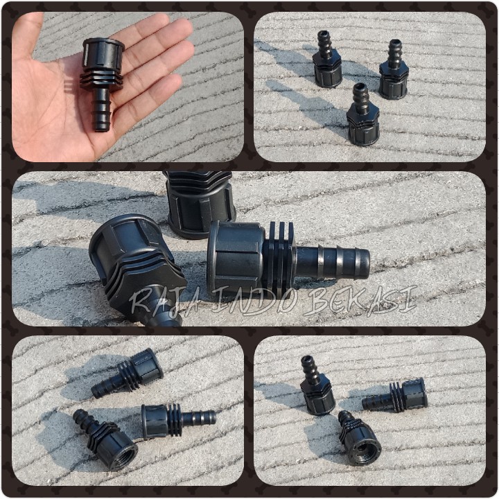 087 Connector Female Drat 3/4 Inch X 16 Mm Connector Selang 16 Mm 5/8&quot; Inch Female Drat 3/4&quot; Ke 16mm