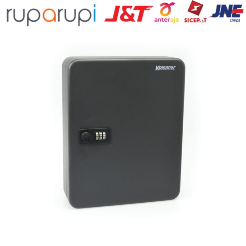 Krisbow Kotak Kunci Isi 36 / Key Box Krisbow - Hitam